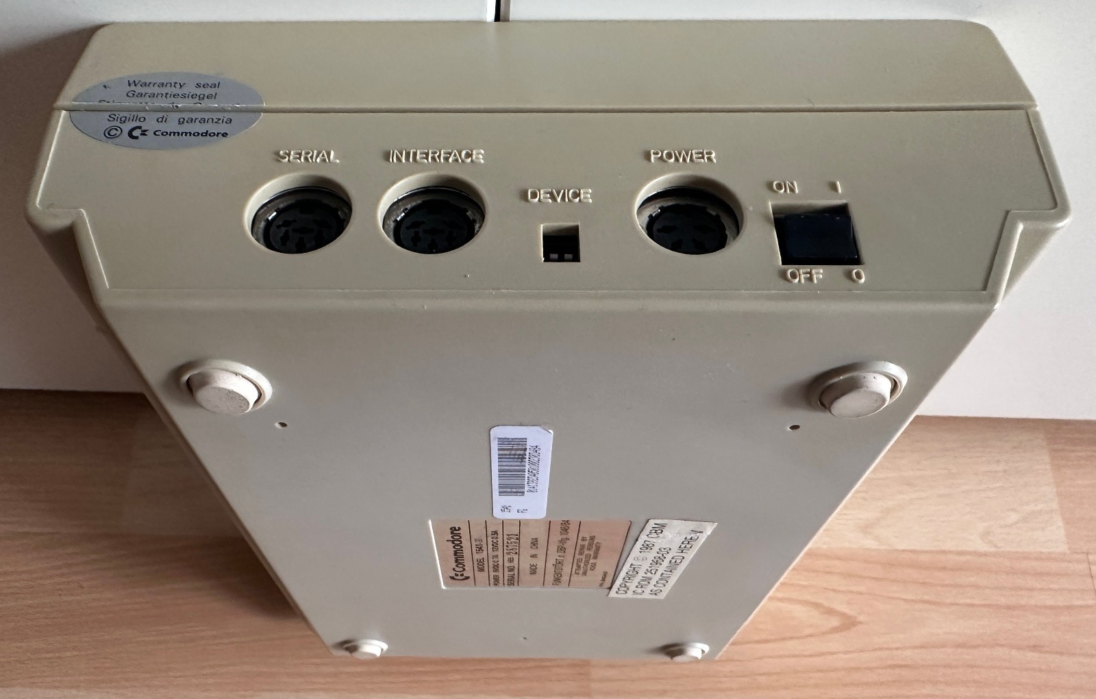 Commodore 1541-II Disk Drive for C64 Tested, Defect #05 26