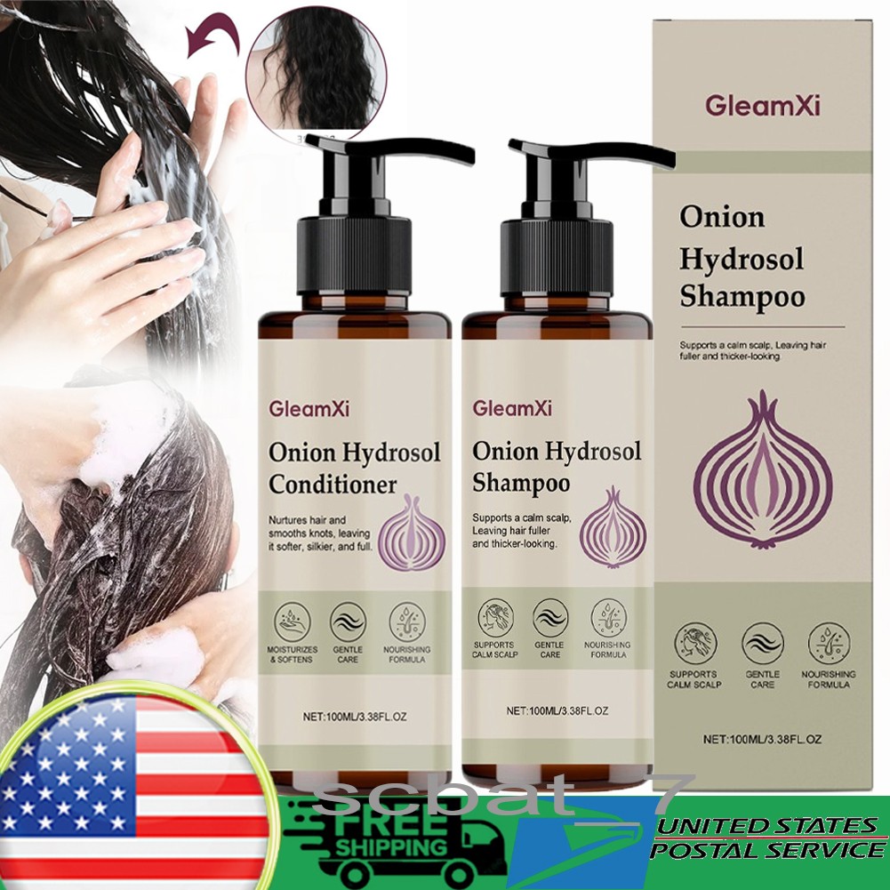 Onion Hydrosol Shampoo+Conditioner Thickening &Enhancement Formula Women Men