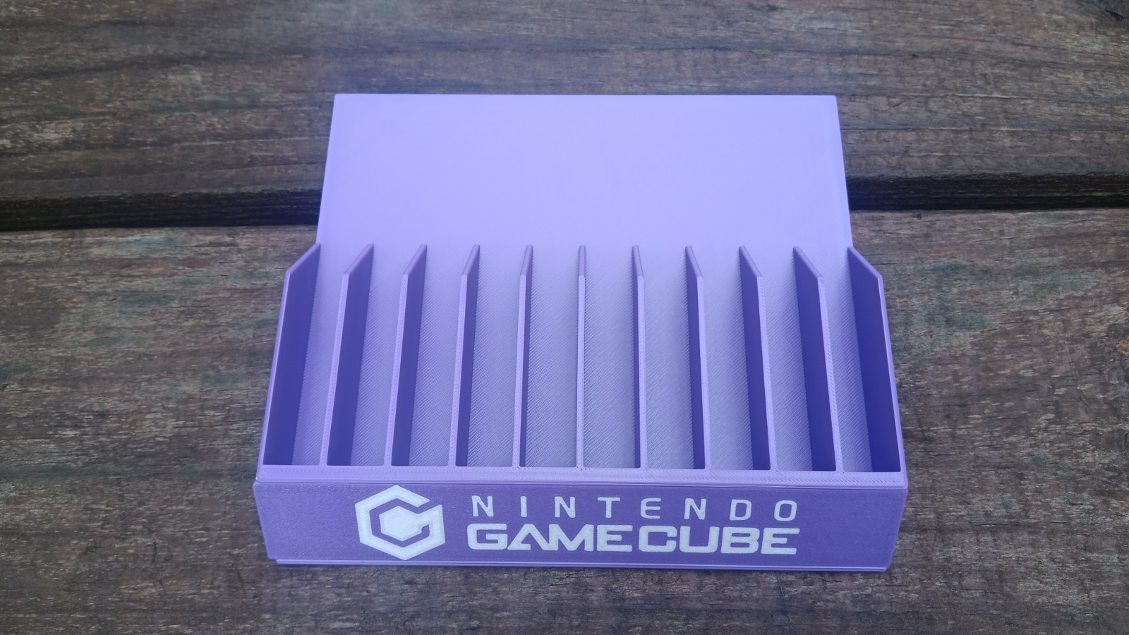Nintendo GameCube / 10 Game Case Holder / Retro Game Storage Holder
