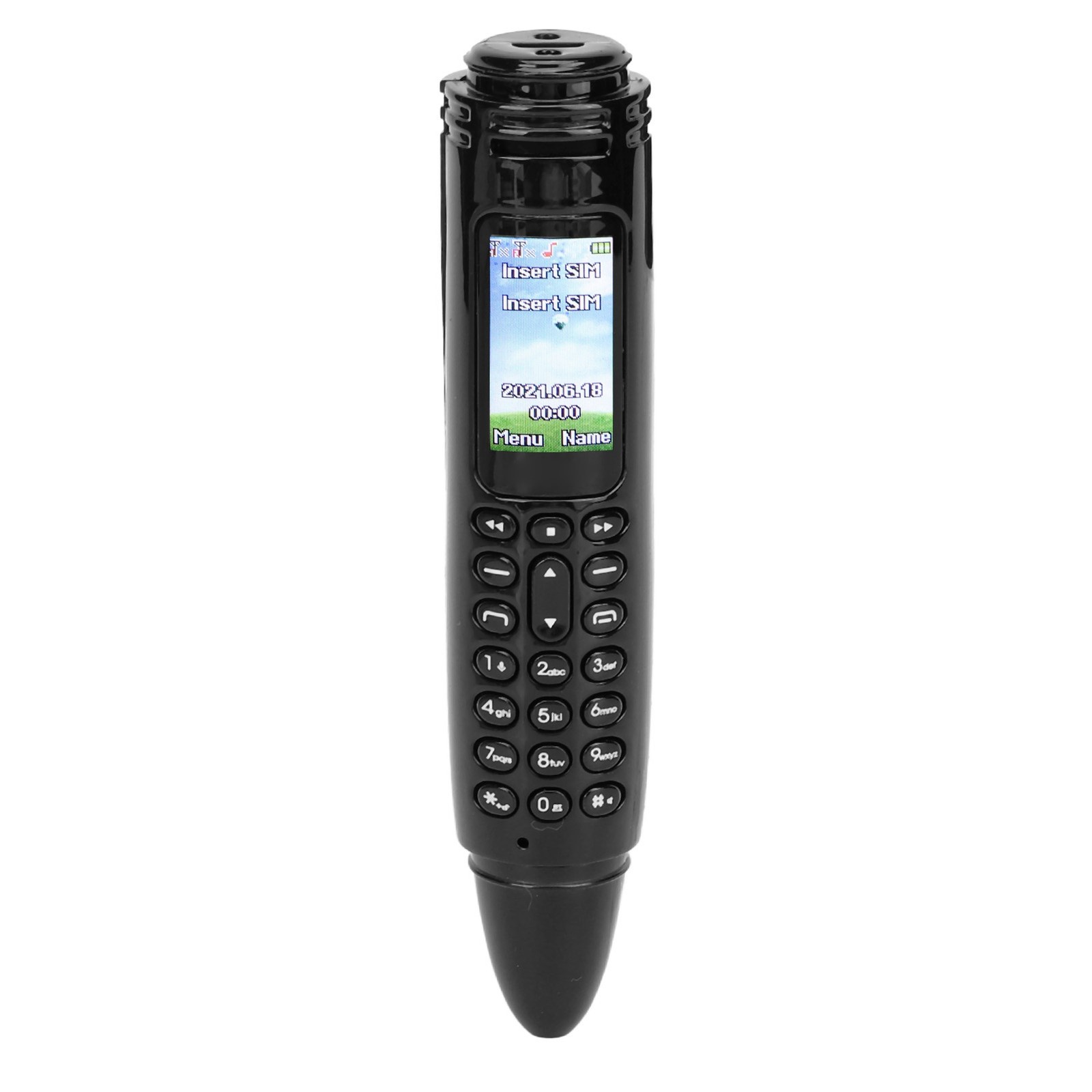 Pen Mini Cell Phone Dialer 0.96 Tiny Screen Mobile Phone Support GSM
