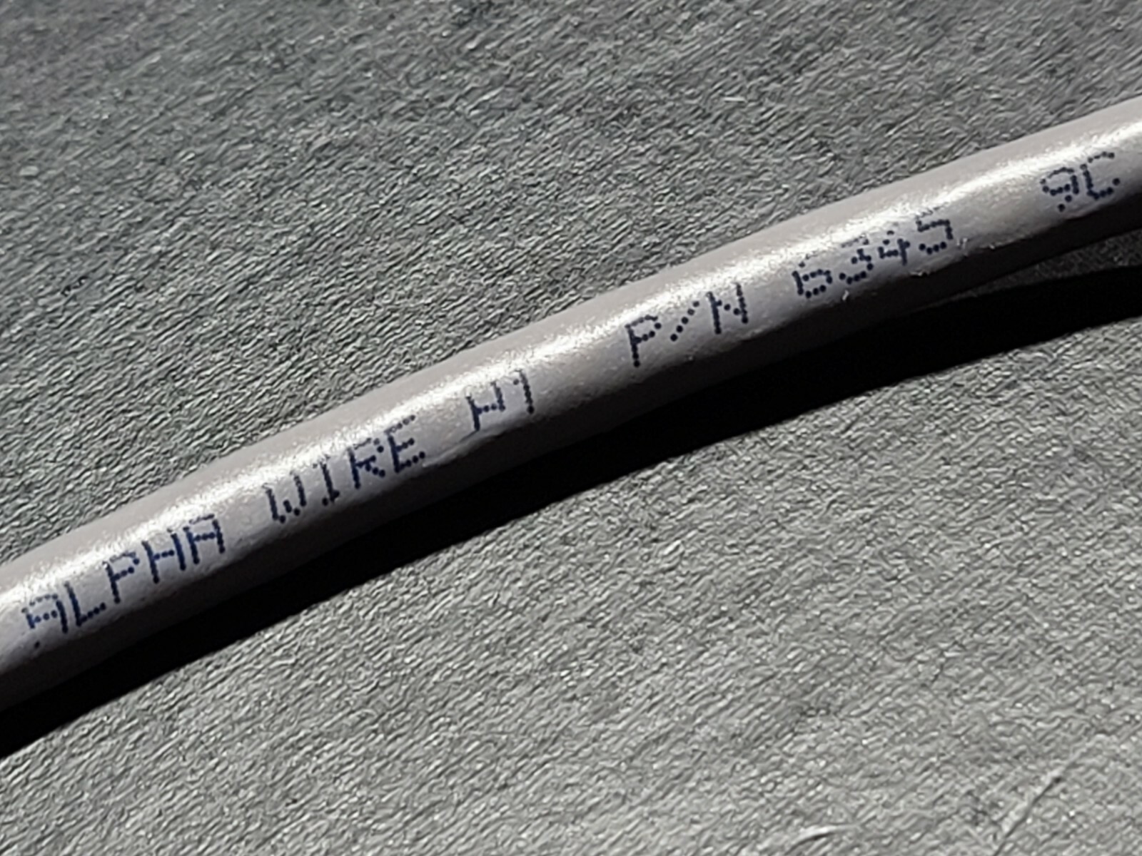 Alpha Wire 6345 22/9C Multi-Shielded Control/Communication Cable Gray /10ft
