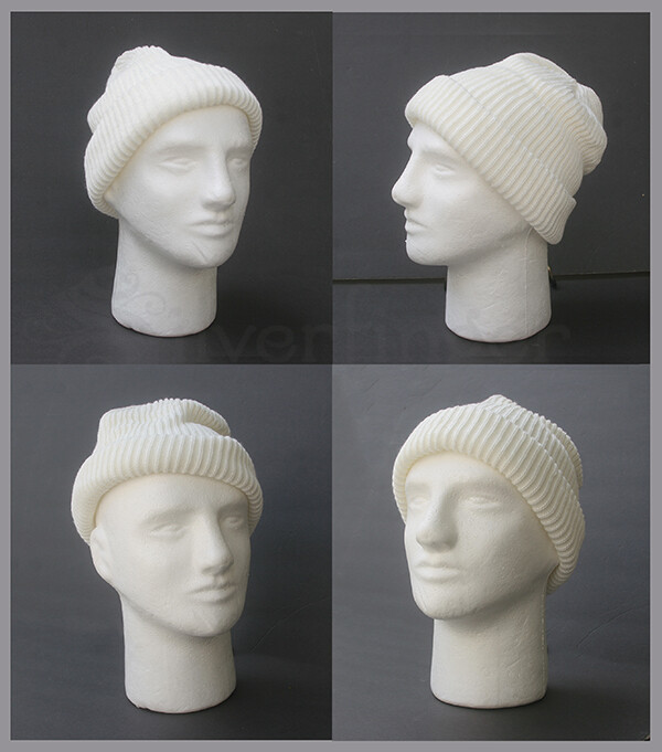100% NATURAL FIBER YARNS COTTON HEMP KNIT HAT Beanie Cap Thick Winter Men Women