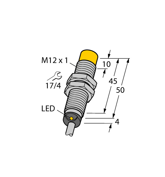 TURCK NI4-M12-RD4X 4405010 Inductive sensor