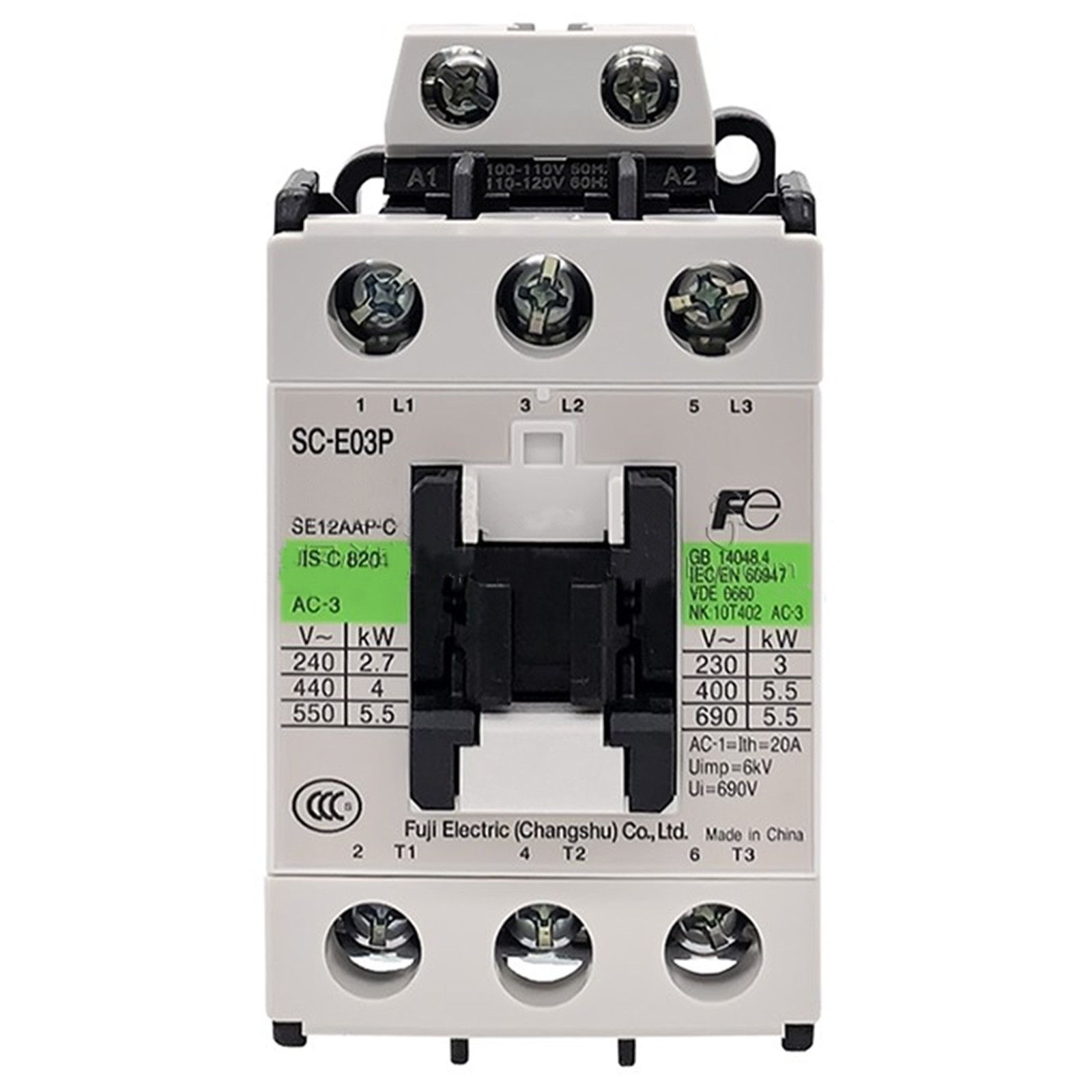 FUJI SC-E03P Contactor Relay AC 220V New 1PCS