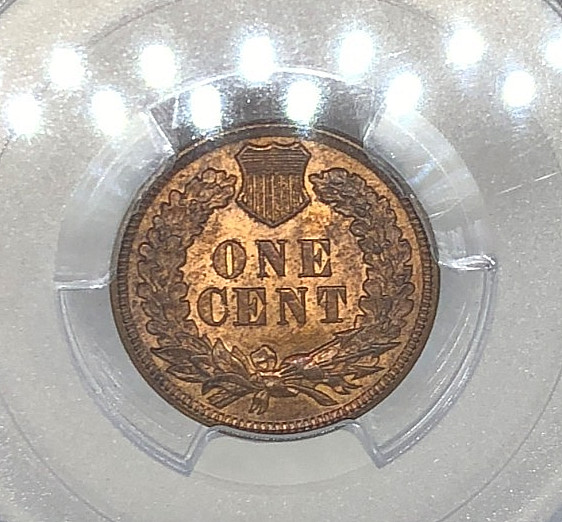 1894 INDIAN HEAD CENT PCGS MS64RB - CAC