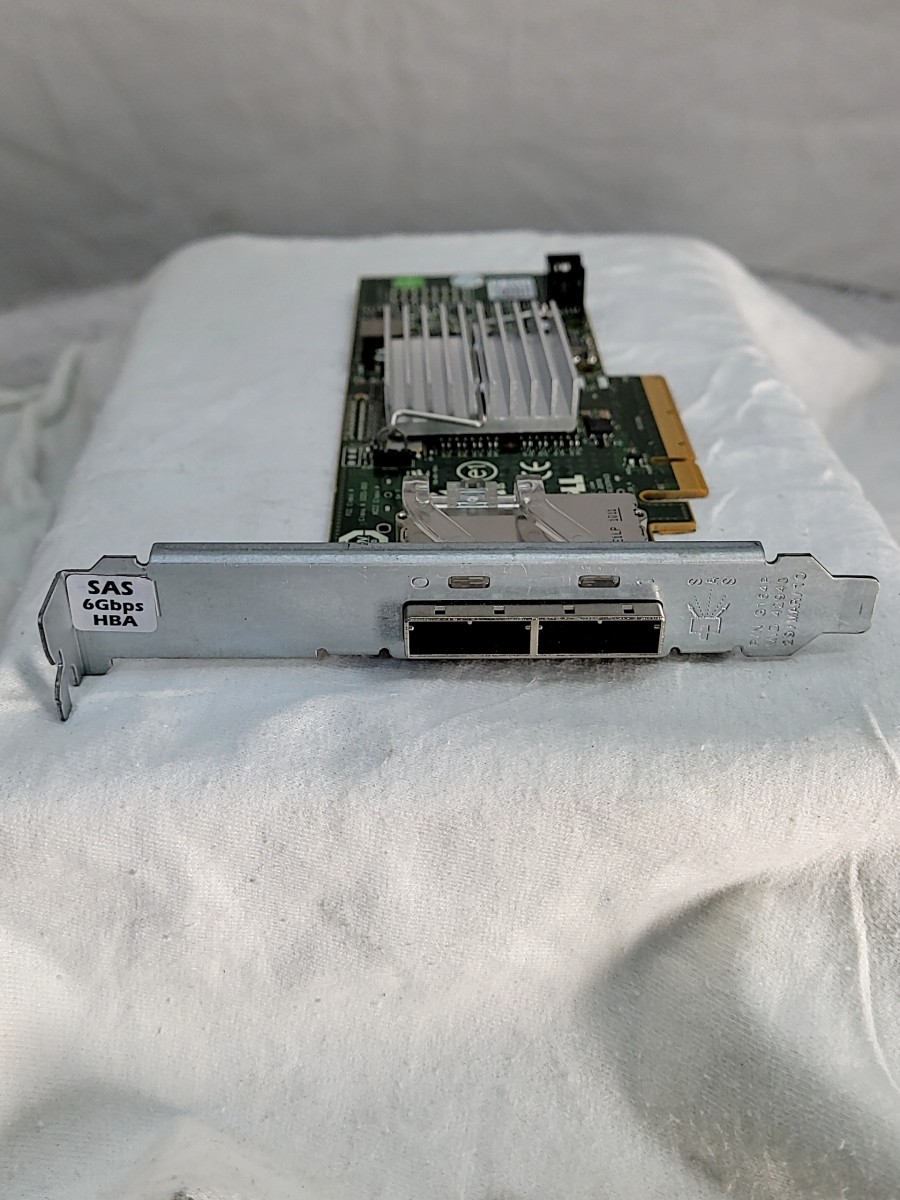 Dell UCS-70 0d687j 6Gb Dual Port PCIe SAS Host Bus Adapter RAID Controller