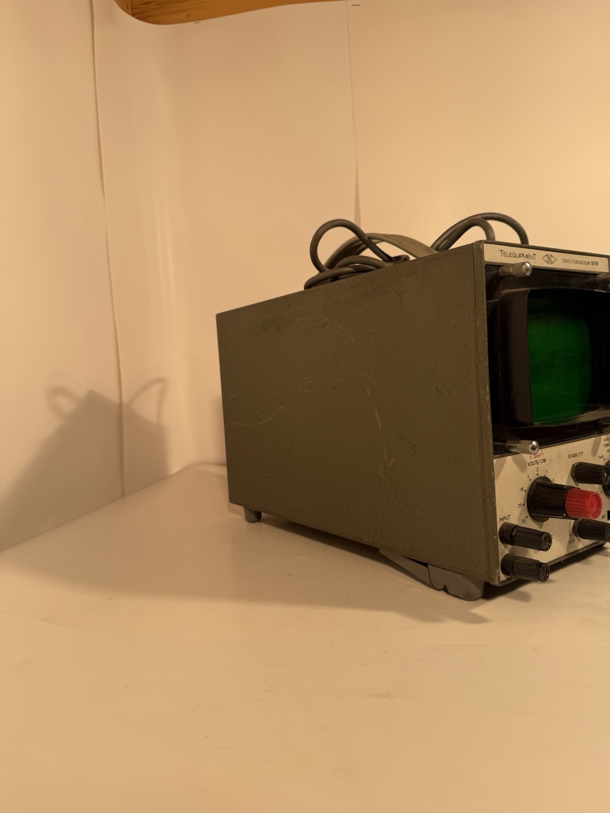 Telequipment S51B Oscilloscope | POWERS ON UNTESTED