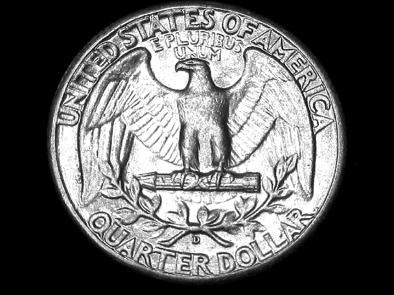 1943-D Washington Quarter --- Almost Uncirculated +++
