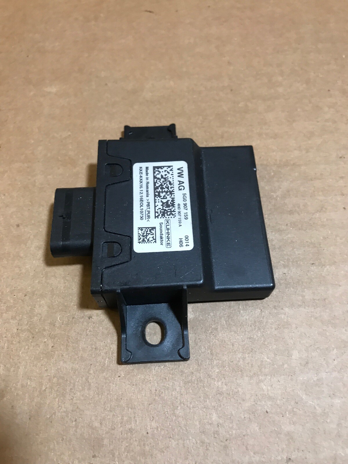 2014-2017 VOLKSWAGEN GTI IMPACT CONTROL MODULE OEM 5G0907159