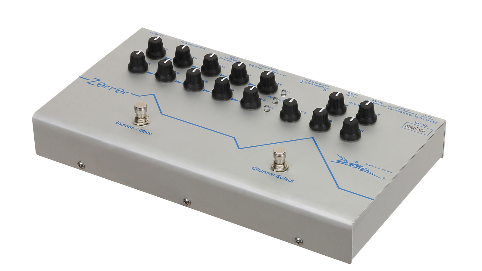 Diezel Zerrer 2-Channel Guitar Preamp Pedal