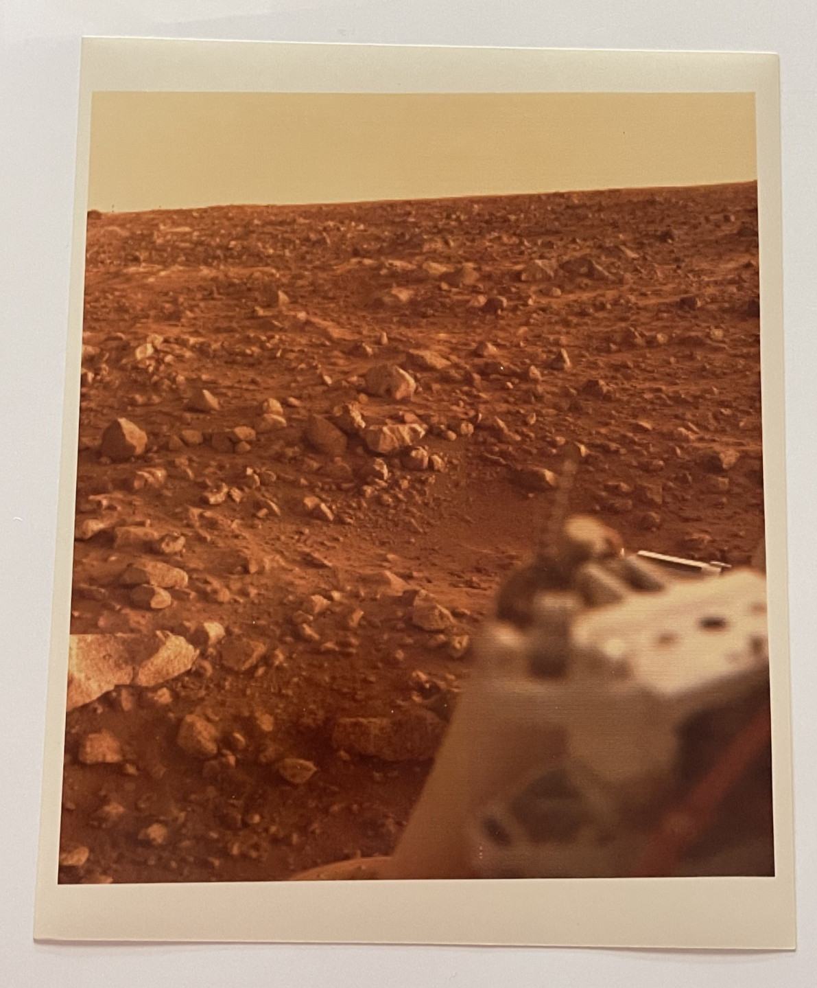 NASA PHOTO SPACE FIRST  PHOTOS OF MARS VIKING JPL KODAK PAPER TYPE 1