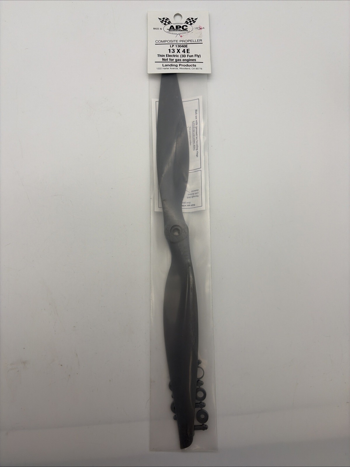 APC 13x4E Electric Propeller 13 x 4E LP13040E T14