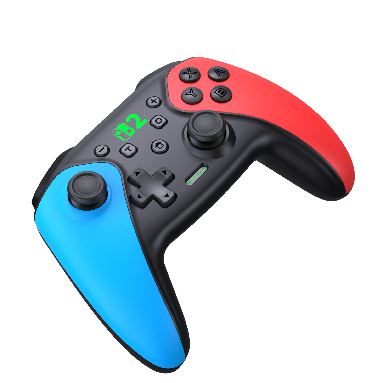 Switch Joypad Replacement to Switch 2 Pro Controller with Ergonomic Grip