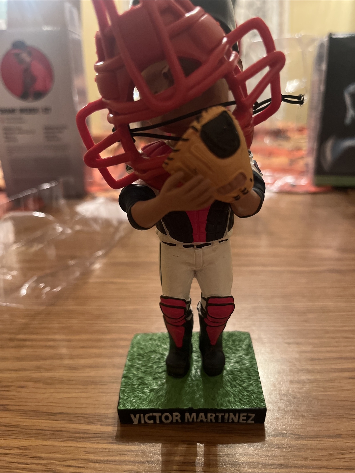 Victor Martinez Cleveland Indians Bobblehead With Box Free Shipping
