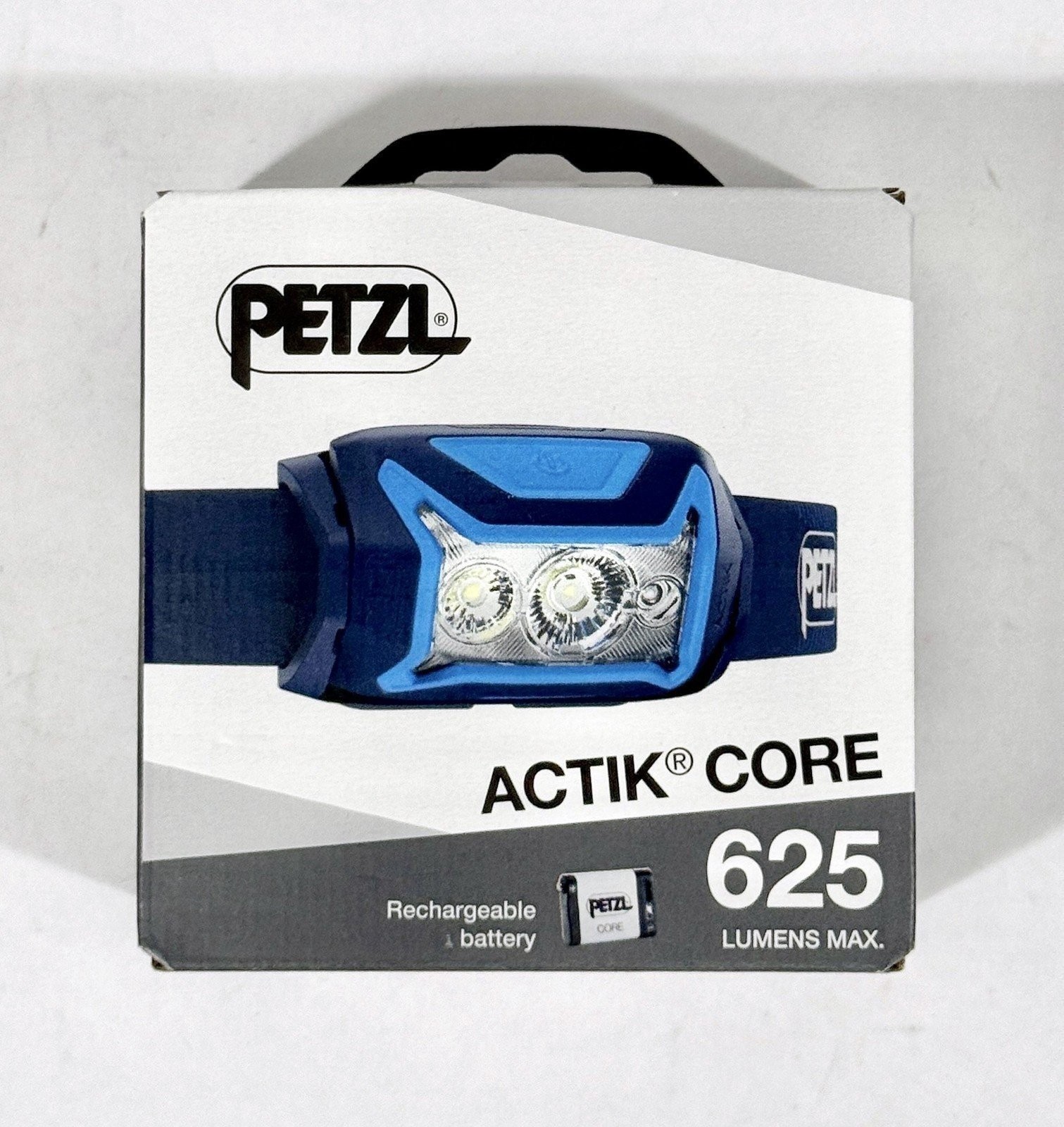 Petzl ACTIK Core 625 Lumens USB-C Rechargeable Headlamp - Blue
