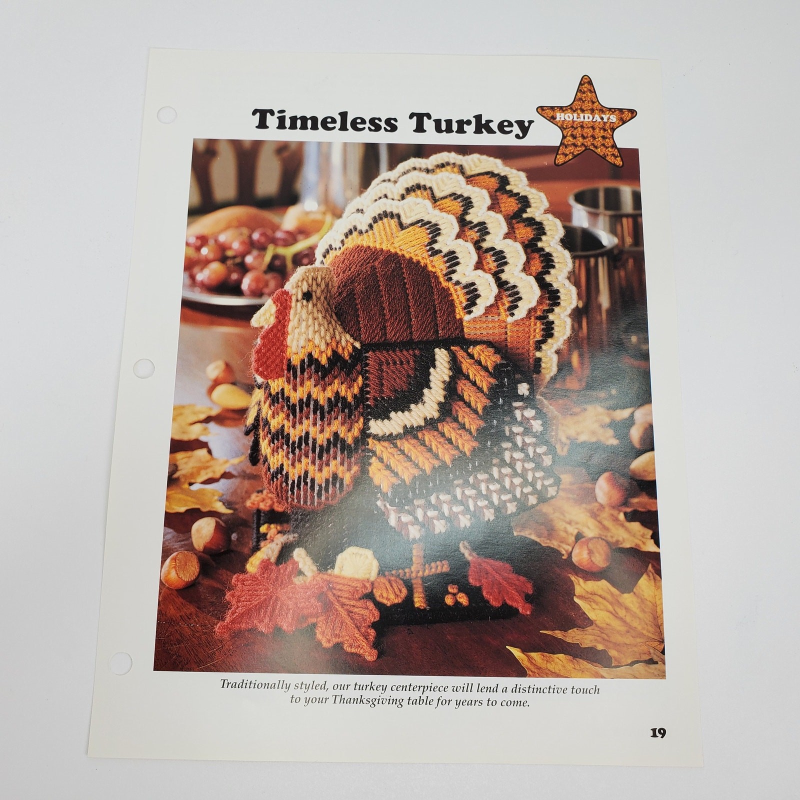 Plastic Canvas All Stars 1995 Leisure Arts 6 Patterns from Patternpak 8
