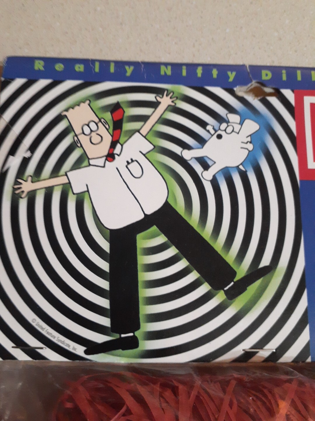 Vintage Primal Lite Fun Lights Dilbert 12ft