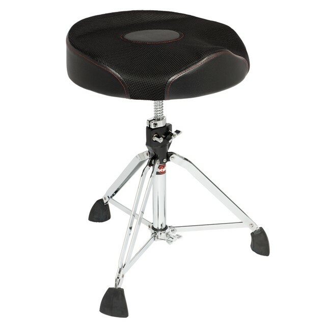 NEW - Gibraltar Pro Oversized Round Seat Web Top Drum Throne, #9608RW2T