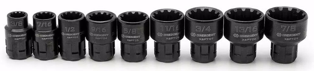 Crescent X6 Pass-Thru Socket 7/8 Universal Max Axess