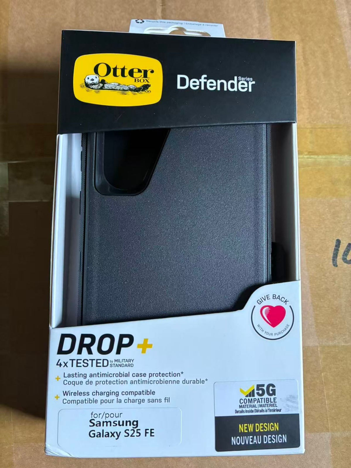 New Otterbox Defender Series Case With Belt Clip For Samsung Galaxy S25 FE-5G
