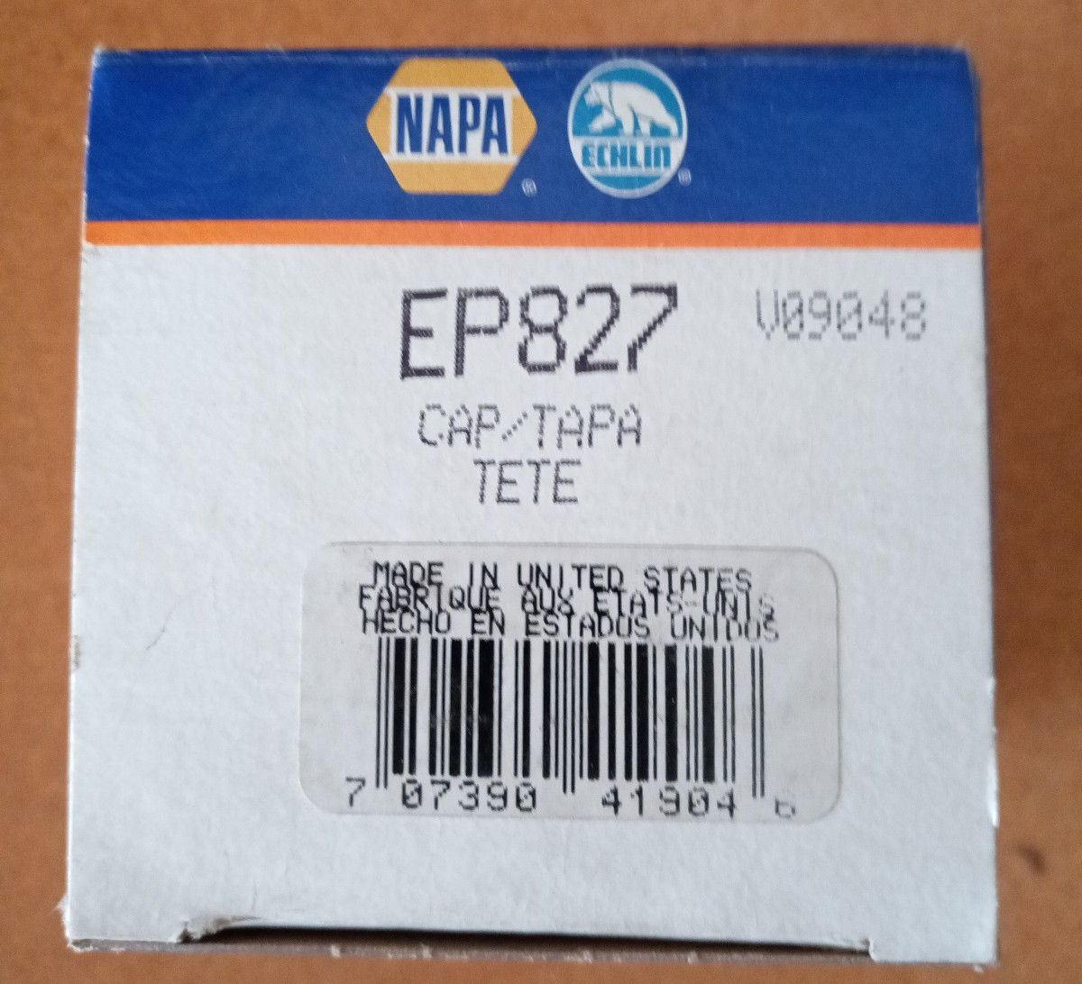 Napa EP827 Cap