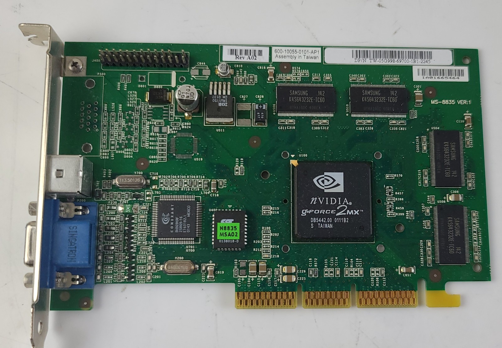 NVIDIA Geforce2 MX Video Card
