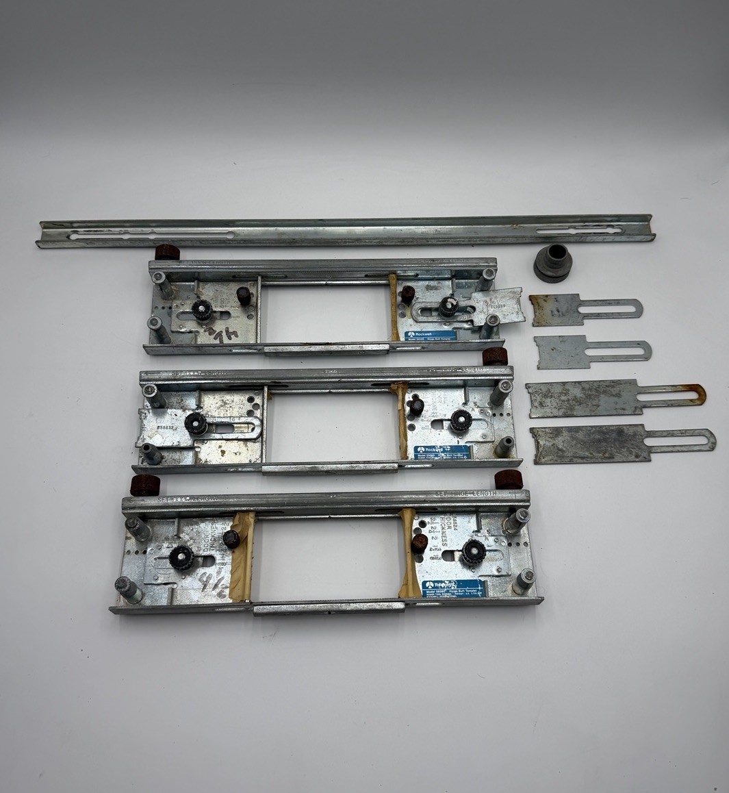 Rockwell Porta-Plane Model 126 + Hinge Butt Template 59380 COMPLETE Case Tested