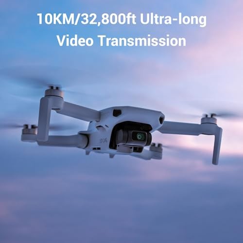 Specta Mini Drone Combo with 2 Batteries, 4K/30fps Video, 32800ft FPV...