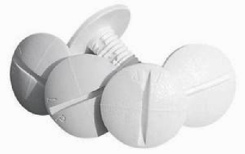 Pentair Letro Legend Pool Cleaner Wheel Screws, White Pack of (5) Part EC55