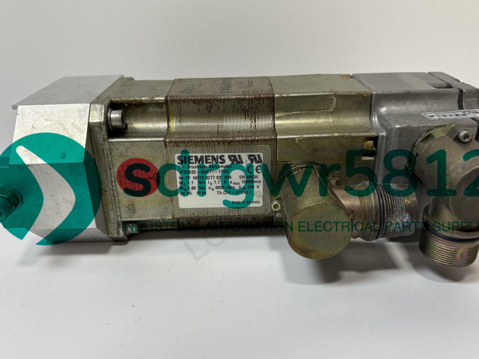1PCS Used SIEMENS 1FK6032-6AK71-1TG0 SERVO MOTORS Tested in Good condition