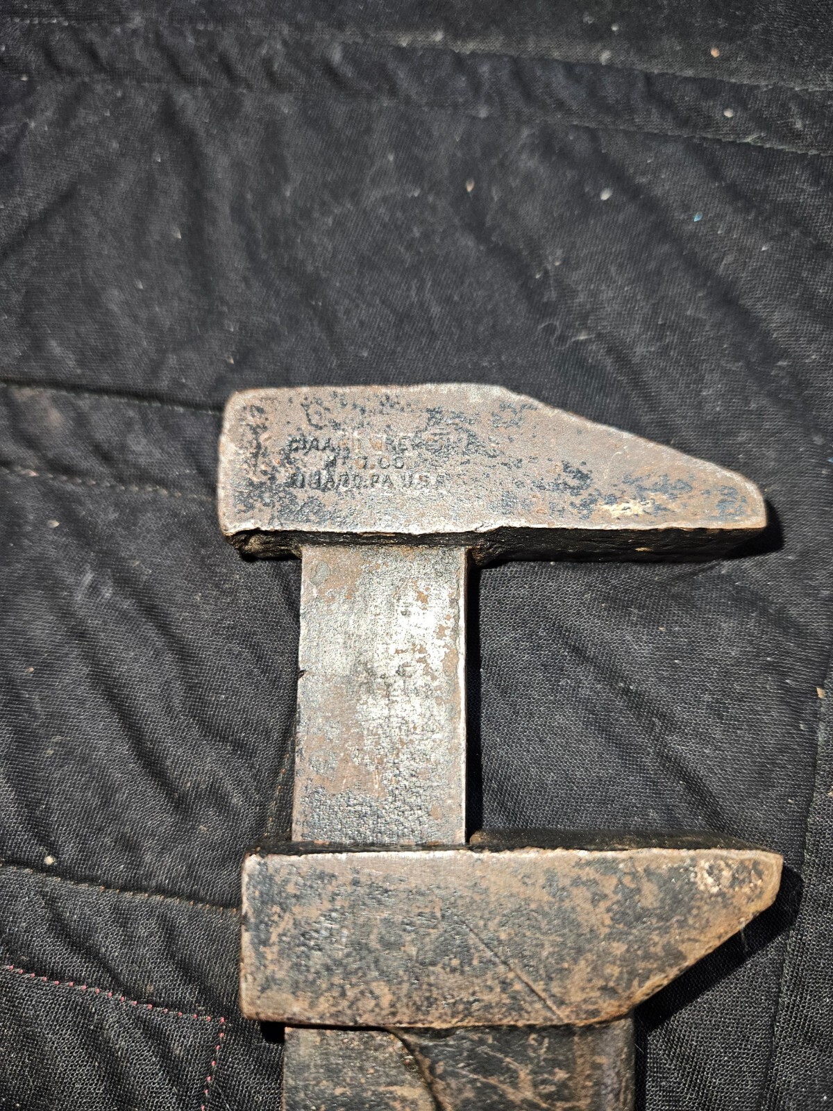 Antique Tools: Monkey Pipe Wrench ~ Wooden Handle ~ 12"