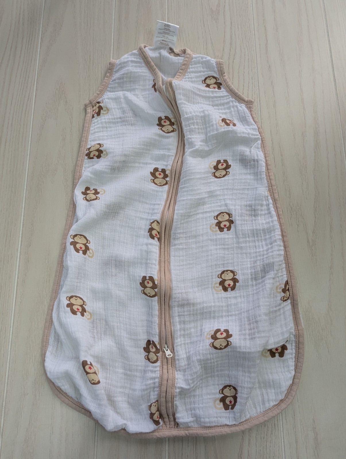 Aden + Anais Baby Muslin Sleep Sack Swaddle Large L 12-18M Monkeys