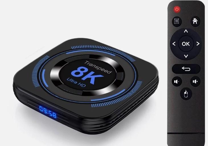 Transpeed Android 12 TV BOX Allwinner H618 Dual Wifi 32G Quad Core Cortex A53