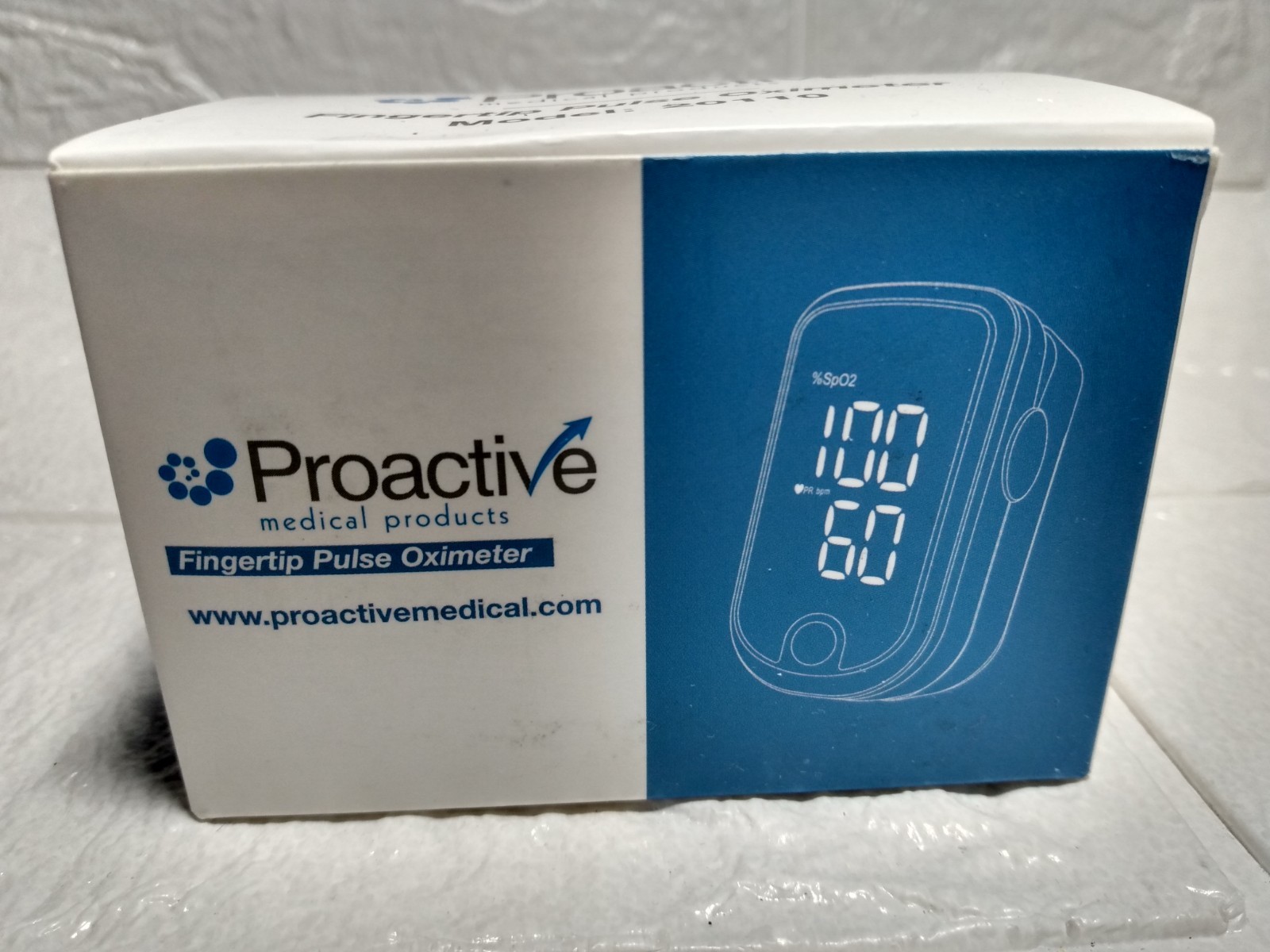 Proactive Medical Products Fingertip Pulse Oximeter With Lanyard [Model: 20110]