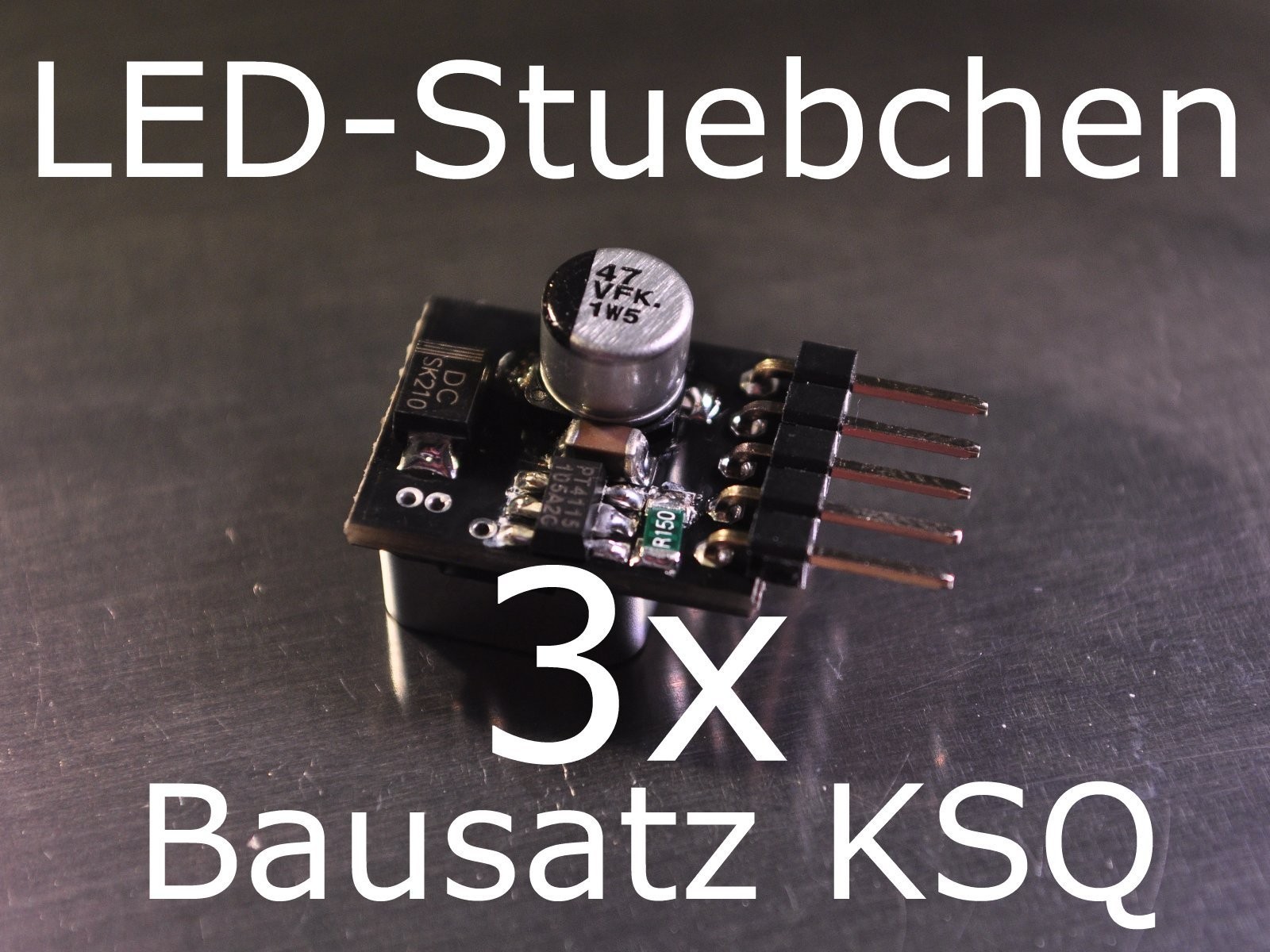 3x Kit LED Constant Current Source, LED, Step Down, KSQ