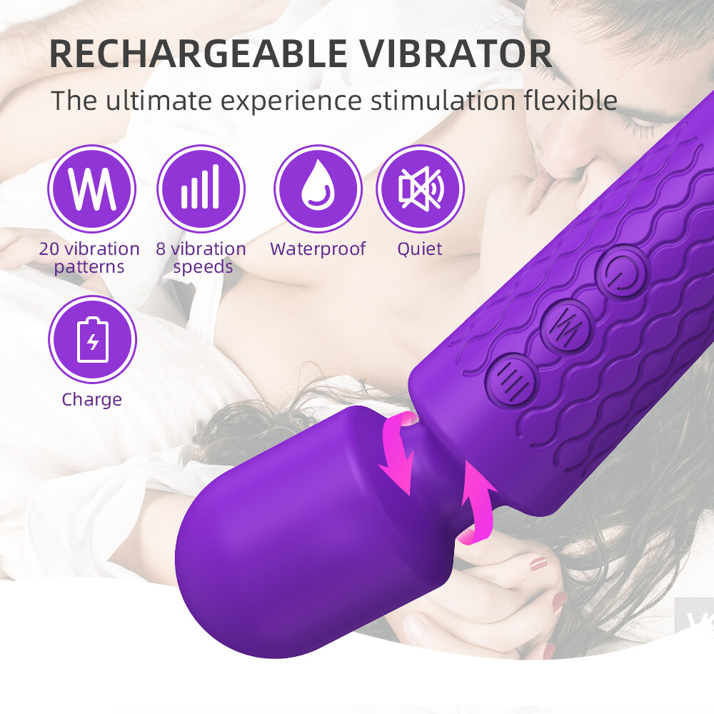 28 Frequency-Strong-Vibrator-Wireless -Vibration-Massager Women Waterproof Mute