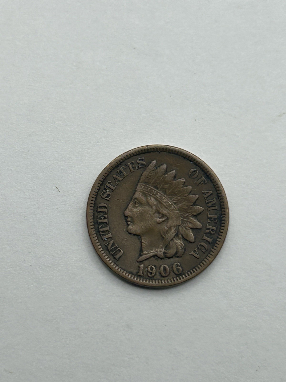 1906 Indian Cent XF