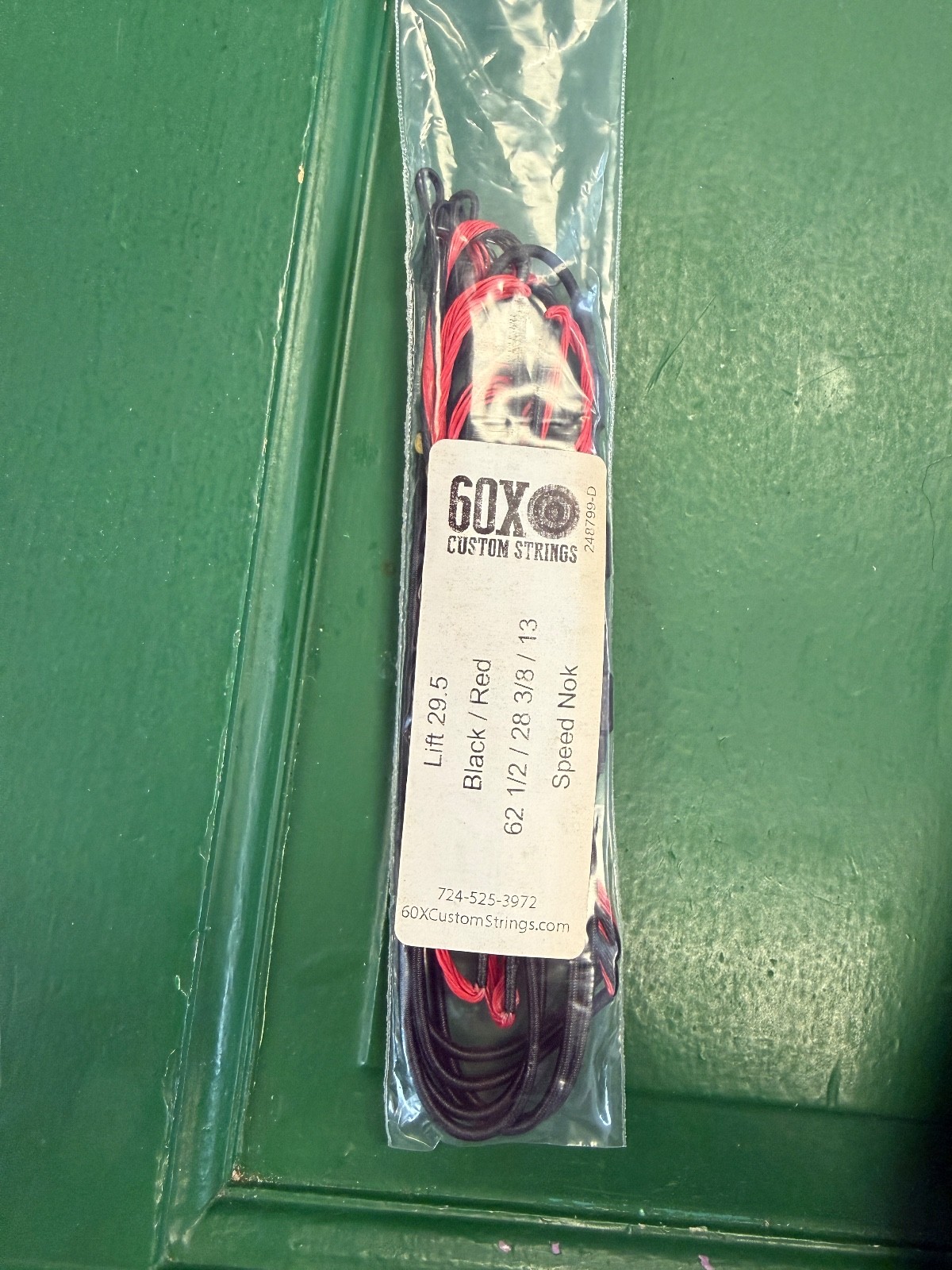 60X red custom bowstrings Mathews Lift 29.5