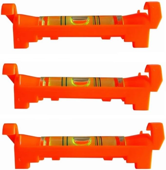 Accurate Leveling with 7-Pack 3" ABS Bubble Levels - Perfect for All Projects