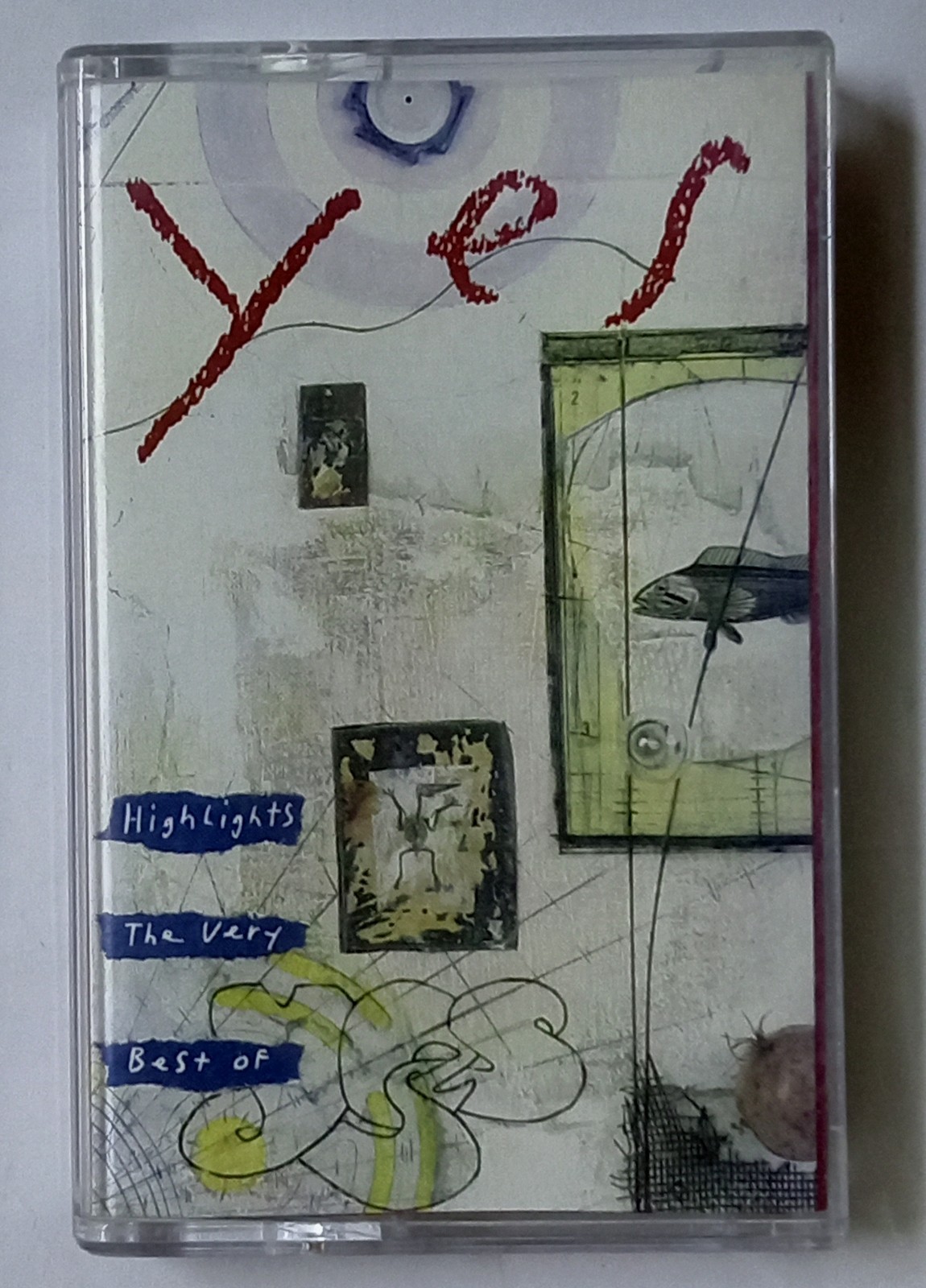 Highlights The Very Best of  YES Rare 1993 Atlantic Records Malaysia Cassette