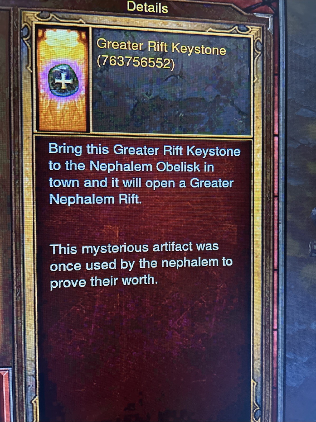Diablo 3 Greater Rift Keys