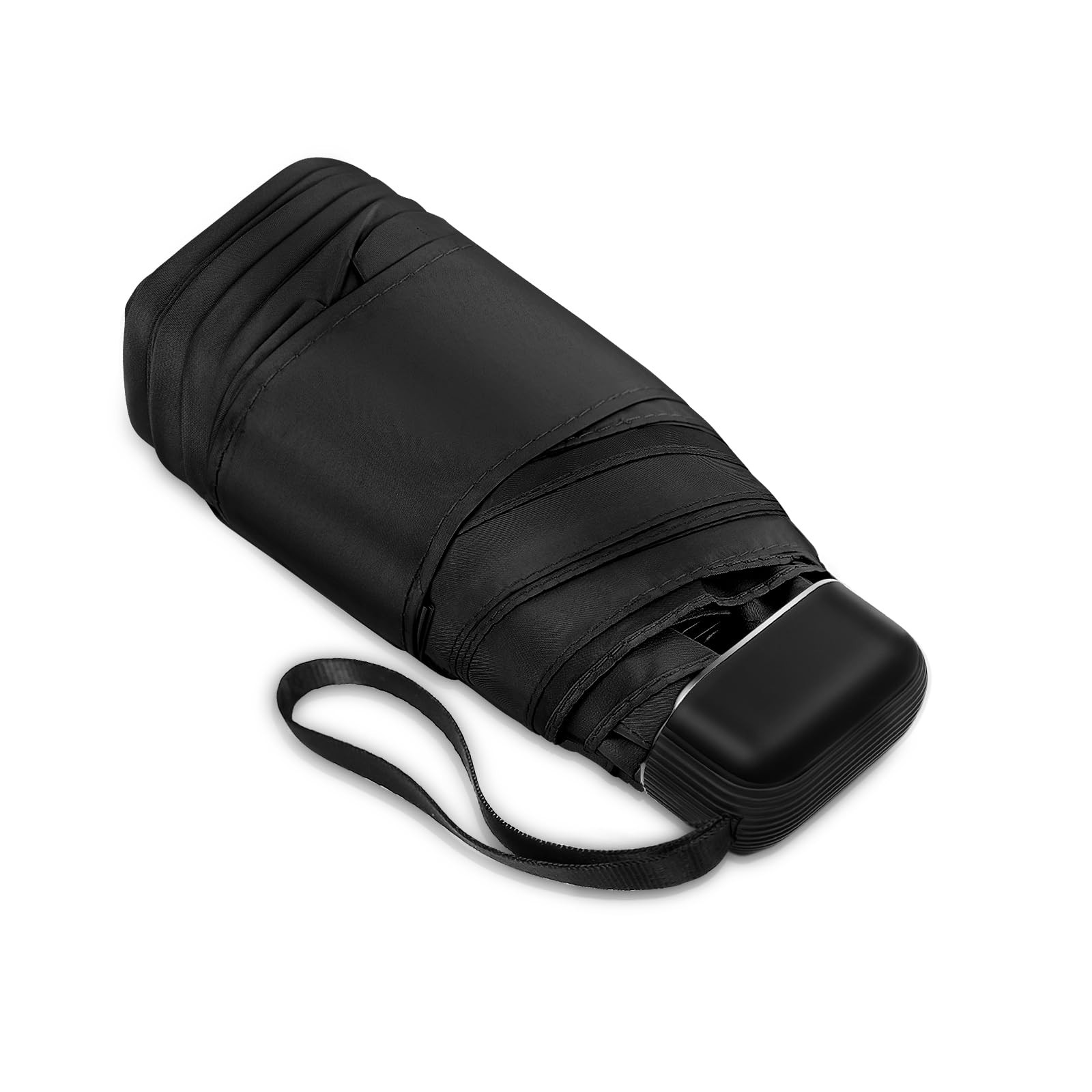 Paraguas de viaje compacto e impermeable, apto para el bolso de mujer