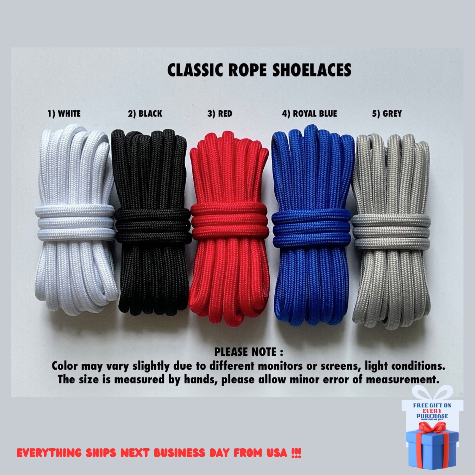 CLASSIC ROPE REPLACEMENT SHOELACES QUALITY LACES FOR ADIDAS NIKE SHOES SB LOT 50