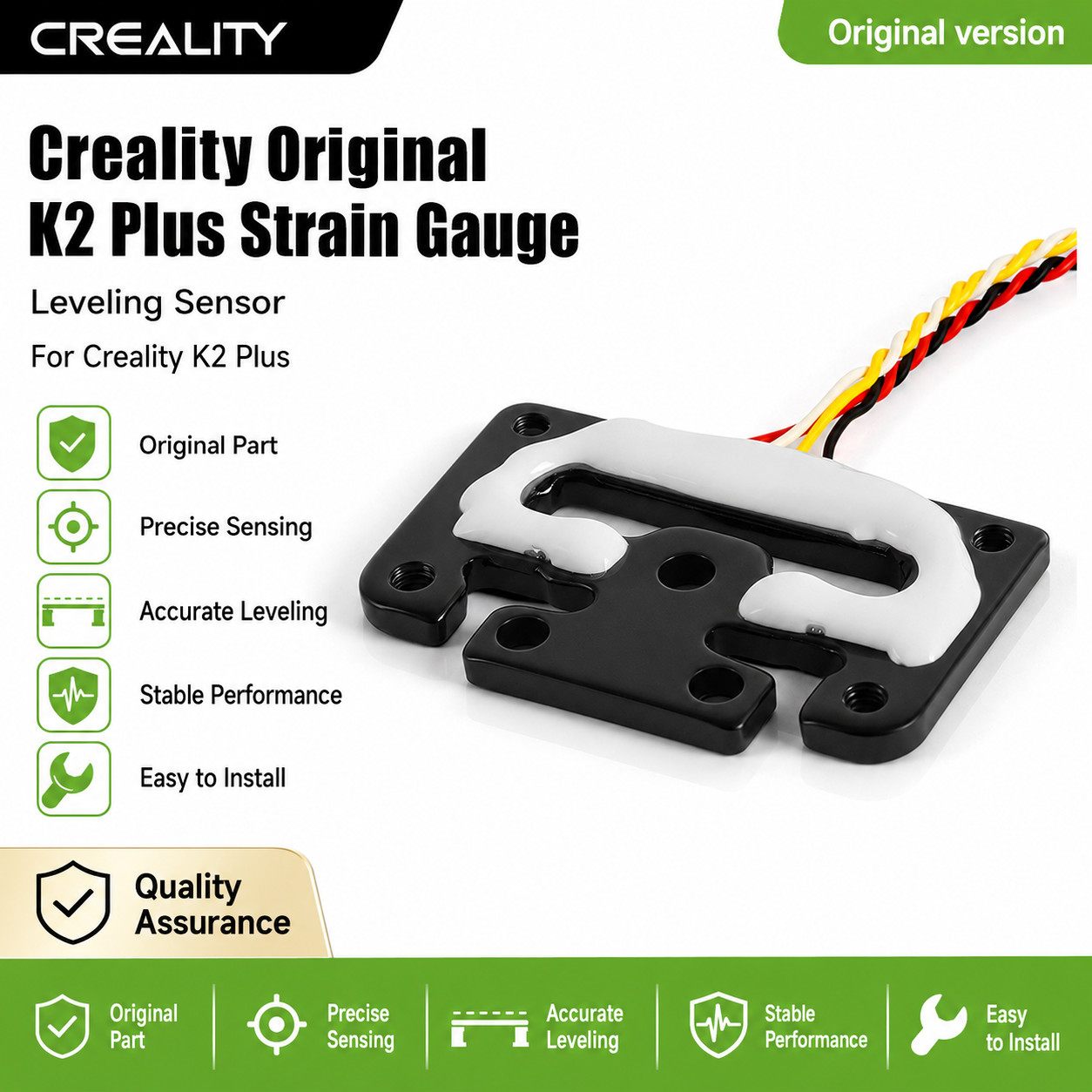 Creality Original K2 Plus Strain Gauge New K2 Plus Strain Gauge Leveling