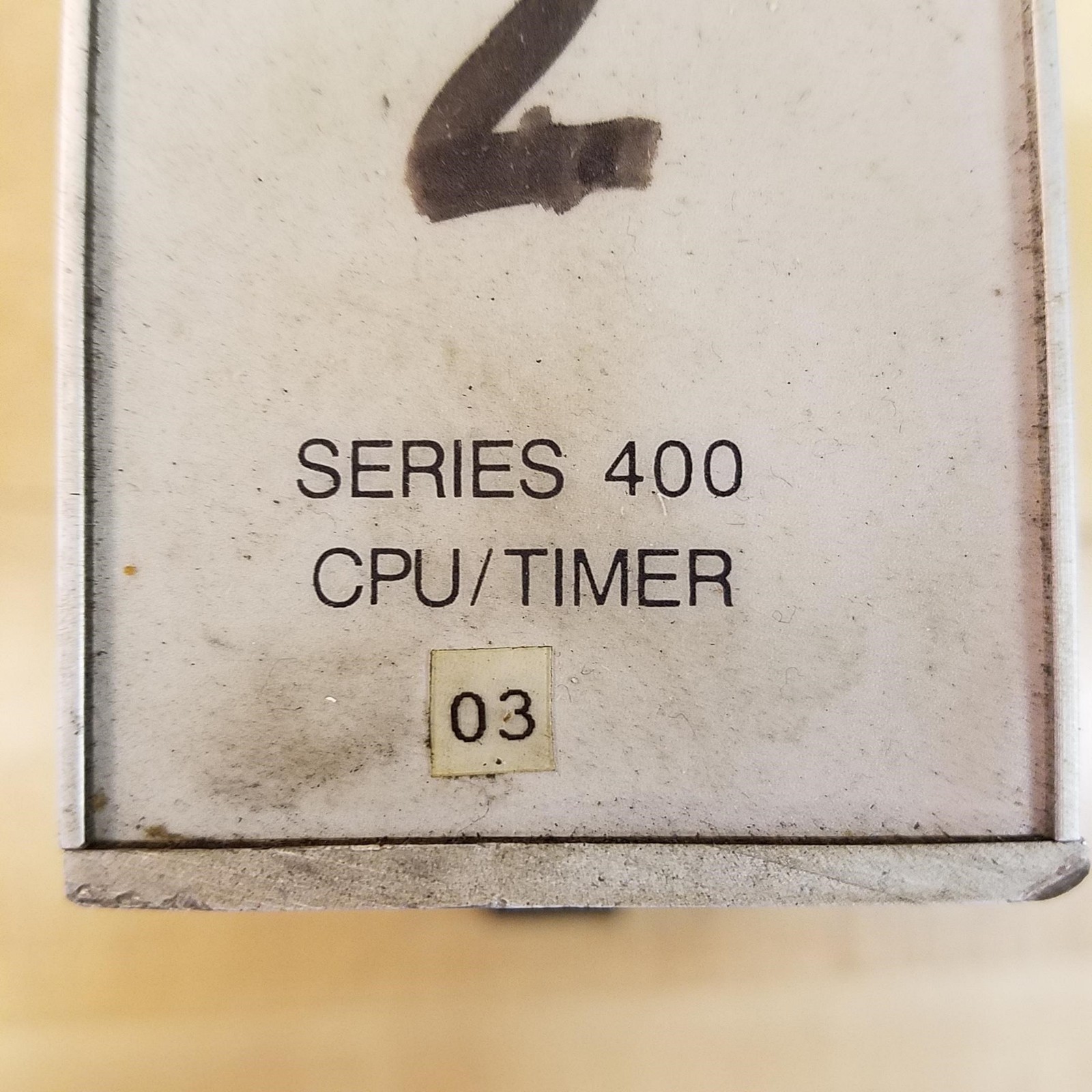 Robotron 503-2-0324-03 Series 400 CPU/Timer Module, 24V, 60Hz - USED
