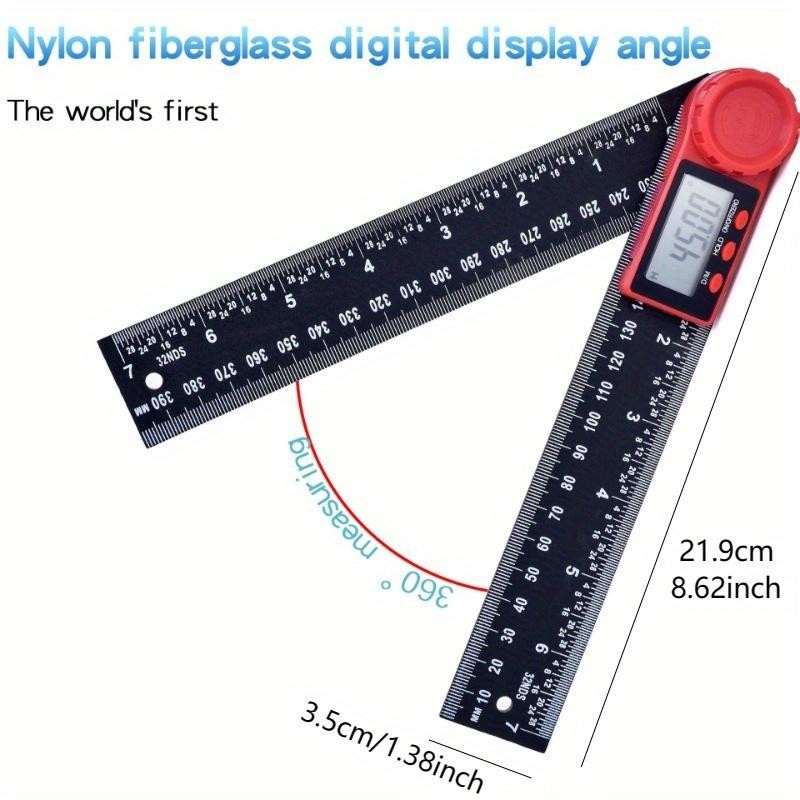 1 Digital Goniometer 200mm Lock Angle Measurement Ring Ruler (Foreign Shipping