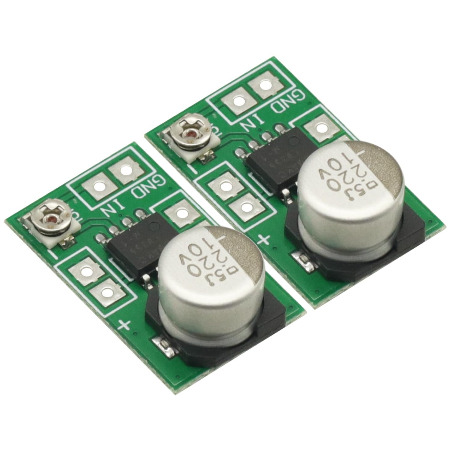 2PCS Adjustable Mini LM386 Audio Power Amplifiers Home Board Micro Amplifier ...