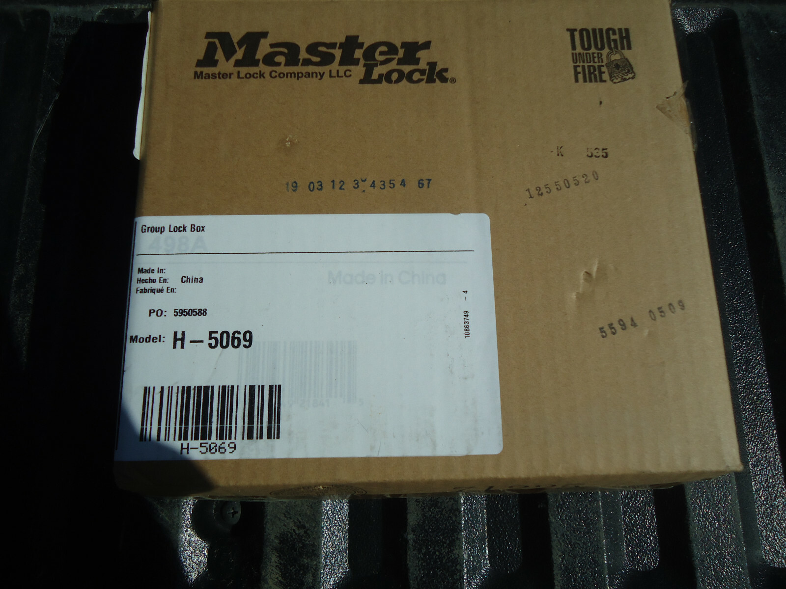 NEW, MASTERLOCK , H-5069, Group Lock Box, 12-Lock Capacity
