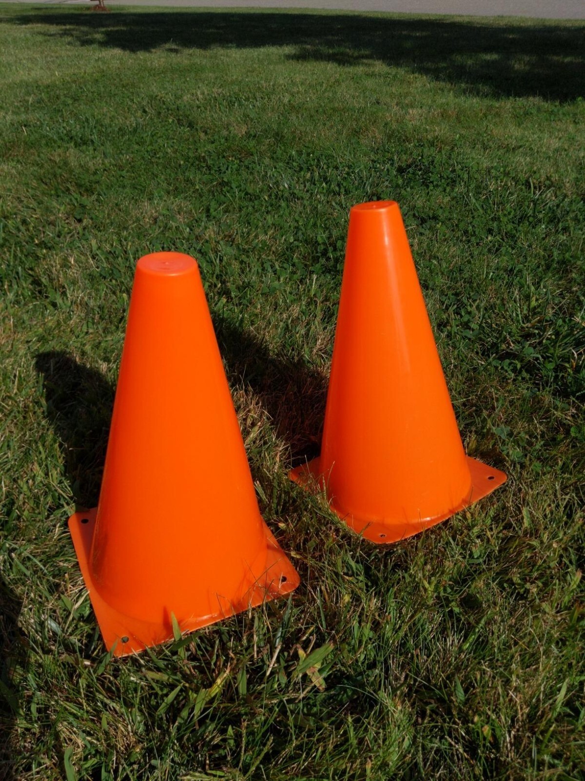 outdoor fun playground 9 In Orange Plastic Sport Training Traffic Safety Cones 2