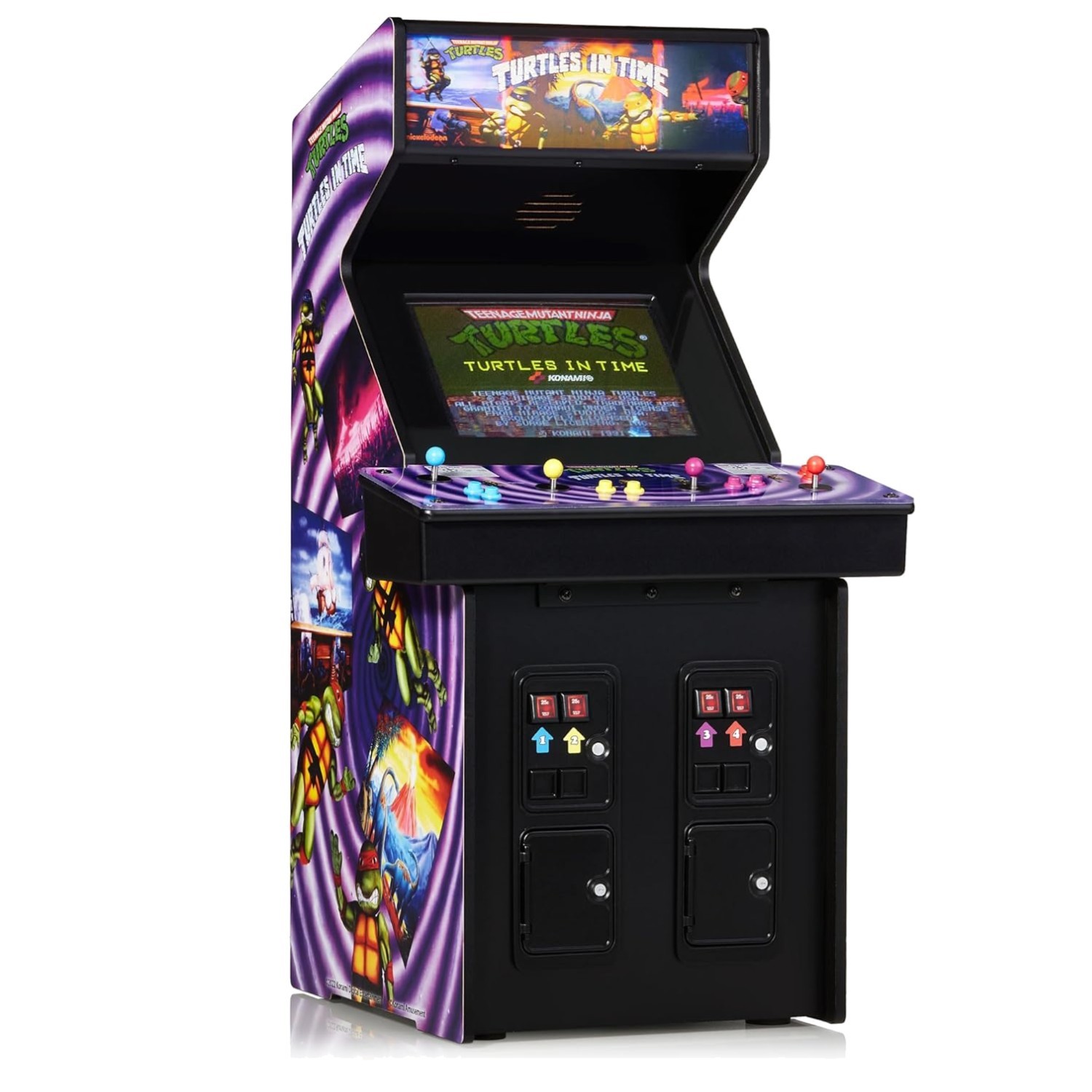 Authentic TMNT Turtles in Time Rechargeable Arcade[]